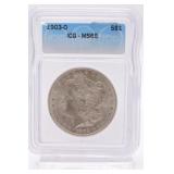 1903-O Morgan dollar ICG MS65