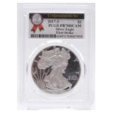 2017-S silver eagle PCGS PR70DCAM