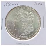 1882-CC Morgan dollar MS64