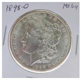 1898-O Morgan dollar MS64