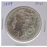 1889 Morgan dollar MS63