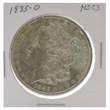 1885-O Morgan dollar MS63