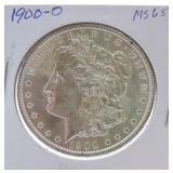 1900-O Morgan dollar MS65