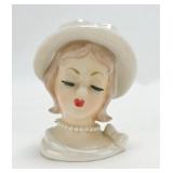 Lady head vase 4", 2424