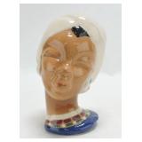 Lady head vase 5"