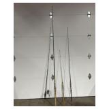 Fishing poles (4)