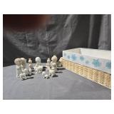 Precious Moments Nativity Scene w/ Basket