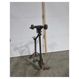 Antique Pedal Grinder, Ht: 38", L: 27"