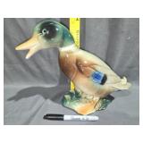 Vintage Ceramic Mallard Duck Figurine Eastern