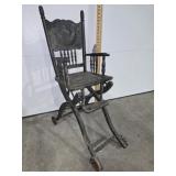 Folding high chair