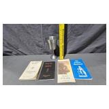 Pewter Chalice and Catholic Devotionals