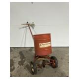 Vintage Wheeled Cyclone seeder