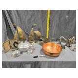 Metal Sailboats, Aluminum tea pot and more