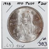 1978  Mexico  100 Pese  .643 asw