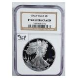 1994-P  $1 Silver Eagle   NGC PF-69 UC