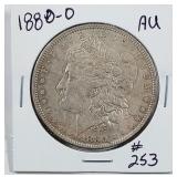 1880-O  Morgan Dollar   AU