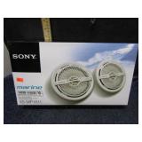 (NIB) SONY 6 1/2" MARINE SPEAKERS