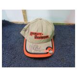 SIGNED HARLEY DAVIDSON HAT