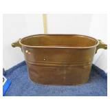 COPPER WATER BOILER TUB