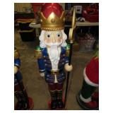 42 1/2" NUTCRACKER FIGURE W/ LIGHTS