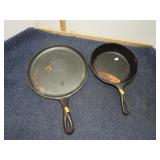 LODGE CAST IRON SKILLET & GRIDDLE