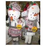 2-- SNOWMAN FIGURES