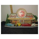 COCA COLA DINER WALL CLOCK