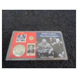 WWII LEADERS COINS -- STAMPS SET