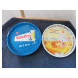 2-- BALLENTINE BEER TRAYS