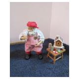 CLOTHTIQUE GINGER ARCHITECH SANTA FIGURE