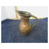 EGYPTIAN HAMMERED COPPER PITCHER