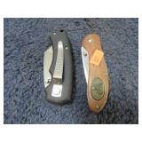 2-- FOLDING LOCK BLADE KNIVES