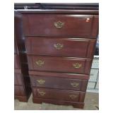 5 DRAWER CHEST OF DRAWERS