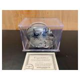 Jay Novacek Signed Mini-Helmet with COA