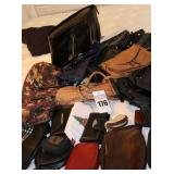 Variety of Ladies purses, bags, wallets makeup bags etc.