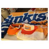 3 Sunkist Beach Towels, Visor, & Cup