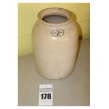 # 2 Antique Crock  12"