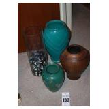 4 XL Vases