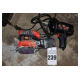 Black and Decker Electric Hand Sander & Craftsman 3/8" Electric Drill