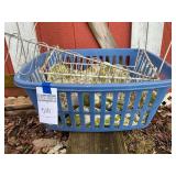 Laundry Basket, Wire Racks, Seat Cushions