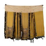 Antique Yellow Skirt Gold Embroidery