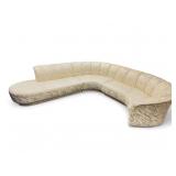 Thayer Coggin Sofa / Curved Sectional 3Pcs