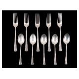 Gorham Sterling Teaspoons and Forks (10)