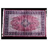 Hand-Woven Silk Persian Style India Rug