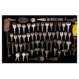 Vintage Car Key Assortment (~65)