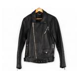 Black Leather Jacket by Zara Man