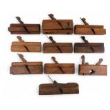 Antique and Vintage Molding Planes (10)