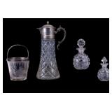 Crystal Perfume Bottles and Cut Glass