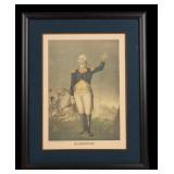 Framed George Washington Print