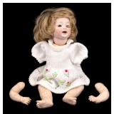 Antique German Bisque and Composition Doll